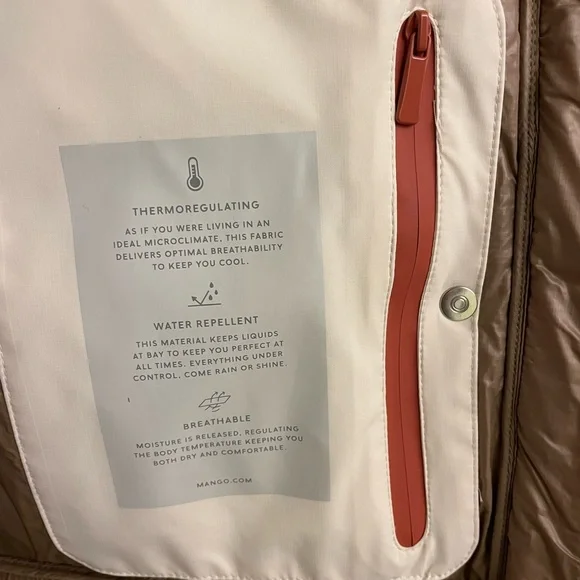 Mango Off-White Puffer Jacket - Picture 9 of 10